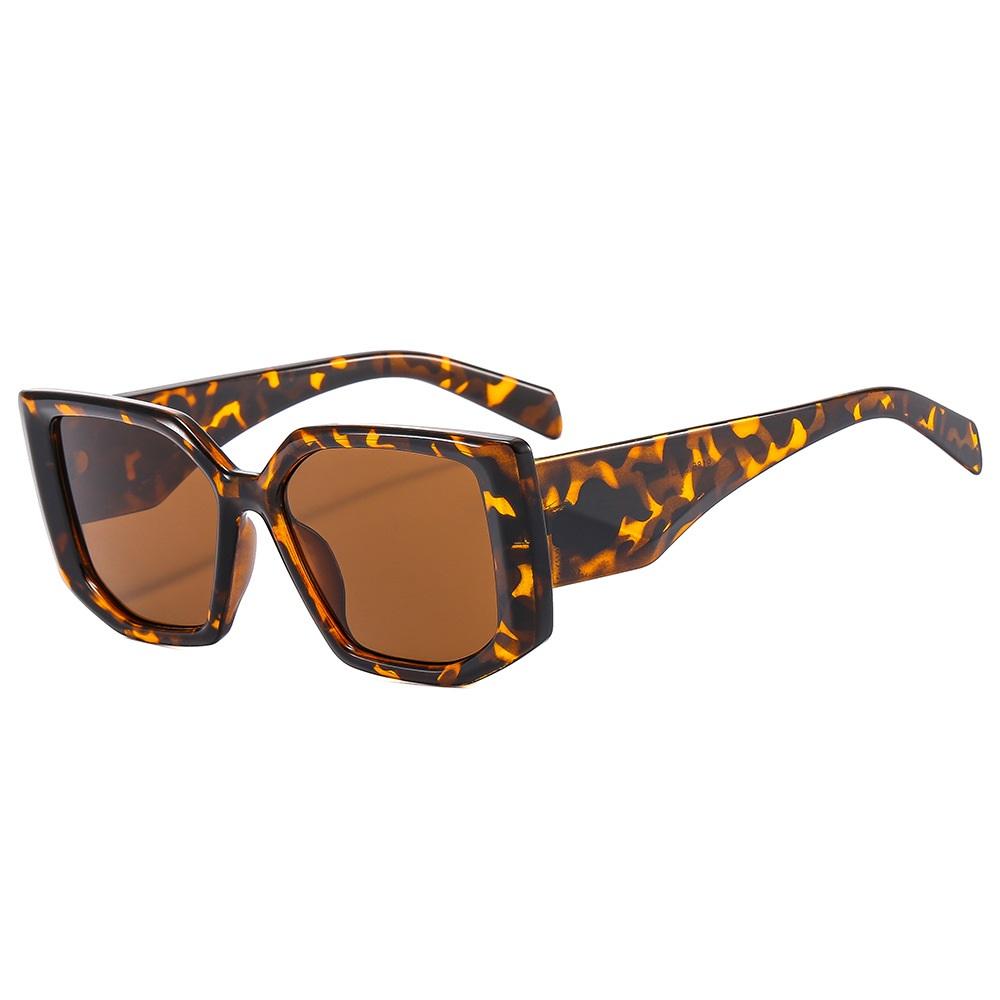 Fashion Polygon Square Shape for Women Candy Color Sunglasses Sunglasses UV400 Vintage Retro Trending Men Blue Champagne Sun Eyeglasses