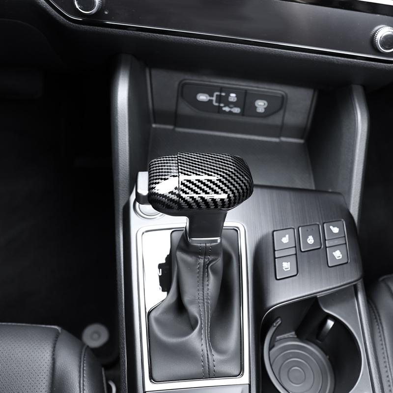 Kohlefaser-Konsolen-Schalthebelkopf-Abdeckung für Kia Sportage NQ5 2026/Kia K4 Zubehör LHD/RHD