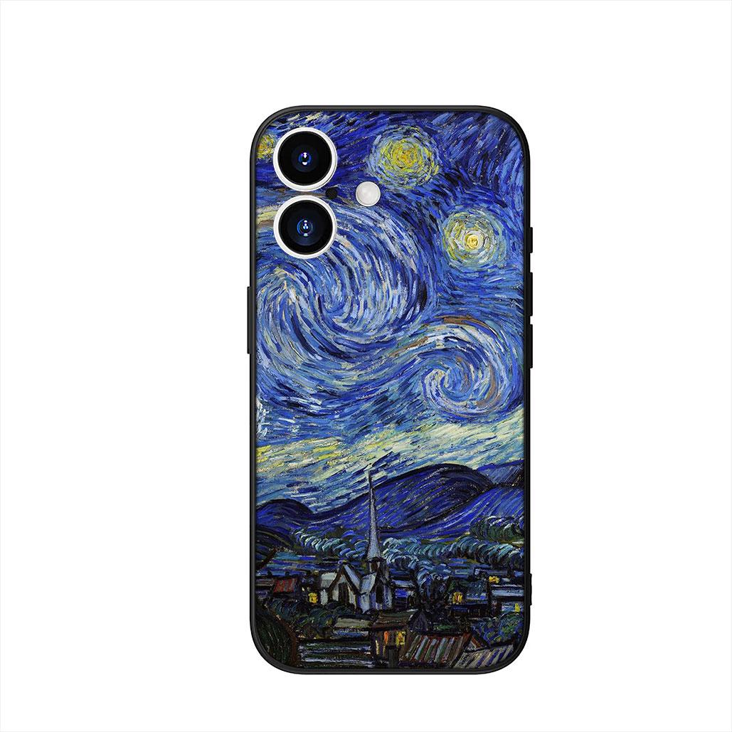 Van Gogh Starry Night Sky Art Case for Motorola Moto Edge 70 60 Fusion 40 NEO 20 Pro G Stylus G56 G96 G71 G73 G41 G42 G51 G52 Motorola Moto G51 5G