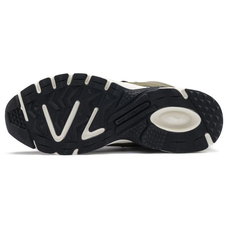 Puma Axis Tr Wtr Material Piele Sintetică Anti-Alunecare Rezistent la Uzură Călduroși Pantofi de Alergare cu Top Înalt Unisex Pantofi de Alergare Verde Militar 372381-02