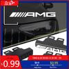 GLC GLB 1 Stück ABS AMG Grill Kühlergrill Emblem Für AMG Mercedes-Benz W463 W464 W461 G63 G65 Kühlergrill Aufkleber Emblem Abzeichen Aufkleber Auto Ac