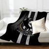 Football Club Print Blanket - Soft & Comfortable, for Bedroom, Travel, Sofa, Home Decoration - Birthday Christmas Gift for Friend