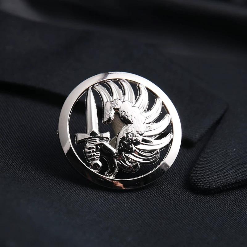 Berretto da Paracadutista della Legione Straniera Francese Emblema Replica Spilla Metallica Distintivo da Spalla Spada Alata Aerotrasportata Distintivo Commemorativo
