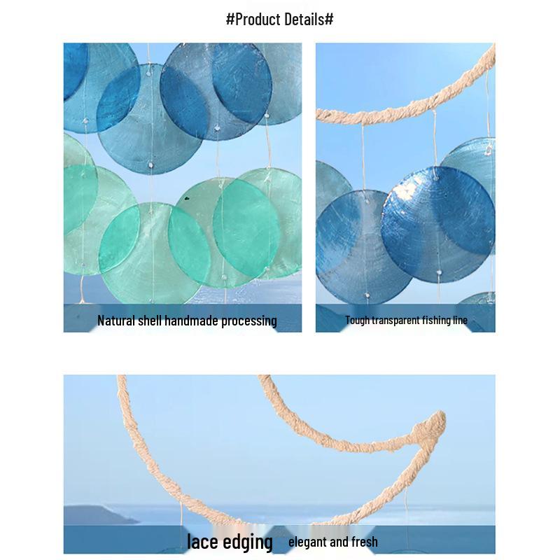 Muschel-Windspiel DIY-Set: Meeresinspirierter Anhänger für Handwerks-Salons, Teambuilding oder Aufwärmübungen