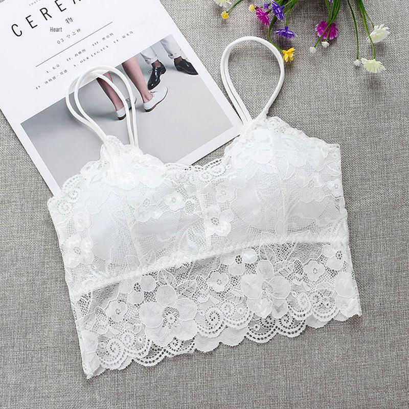 Verstellbarer Sling Wrap Bandeau Sport-BH - Bügellos, Schönes Rückendesign