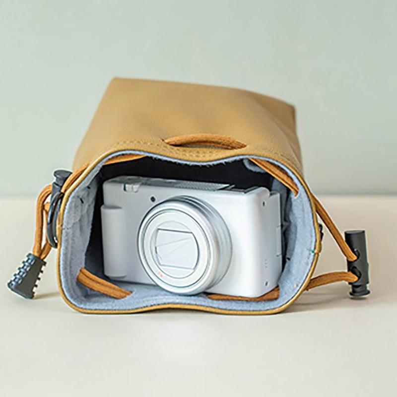 Small Camera Bag Camera Case Drawstring Camera Bag Waterproof Camera Storage Bag Soft Camera Case for Photographers