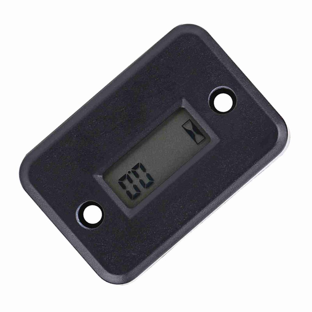 Digital Vibration Hour Meter Gauge Wireless for Vibrating Machine Motorcycle ATV Boat Marine