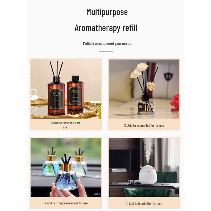 Shangri-La Five-Star Hotel Flameless Diffuser Essential Oil Refill Set