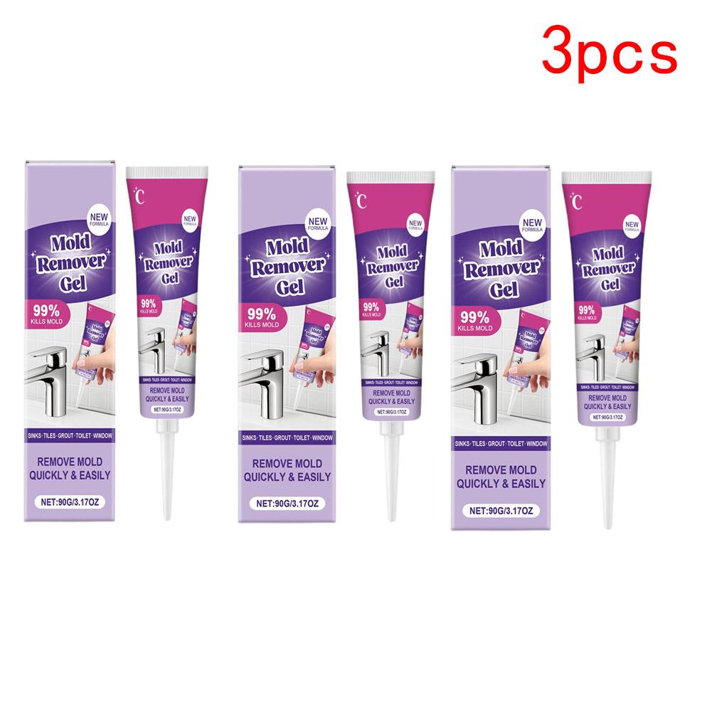 Anti-Mold Gel Tile Cleaner Wall Mildew Tool Remover Cleaning Washing Machines Tiles Instant Stain Removal Long Last Protection