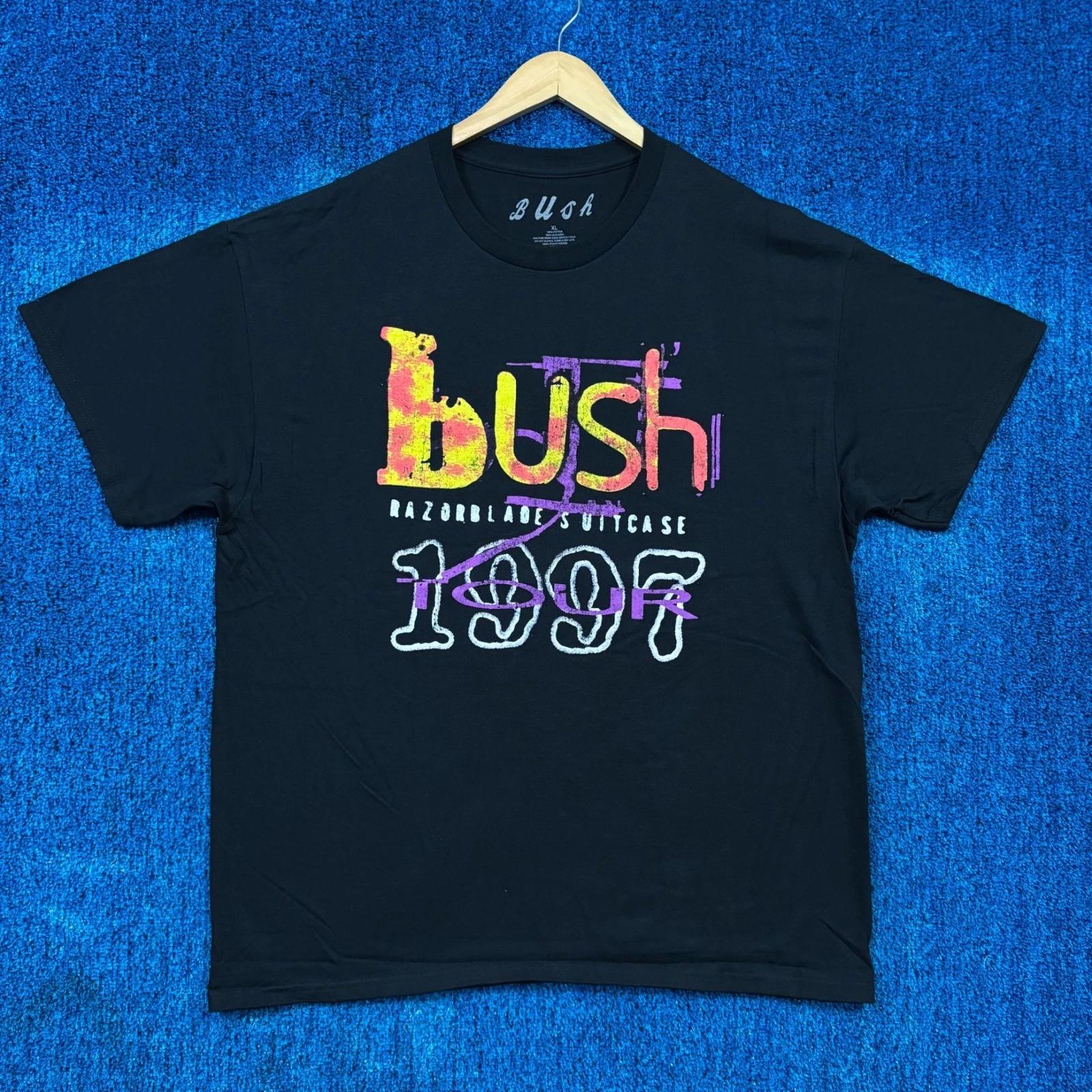 Bush Razorblade Suitcase 1997 Tour Dates Grunge Band Tee XL XL
