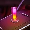 Rainbow Color Car USB LED Atmosphere Light Universal 5V Retro Candle Style Incandescent Bulbs Car Decoration Lamp