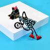 Cute Kitten Enamel Brooch: Versatile Cartoon Pin for Women