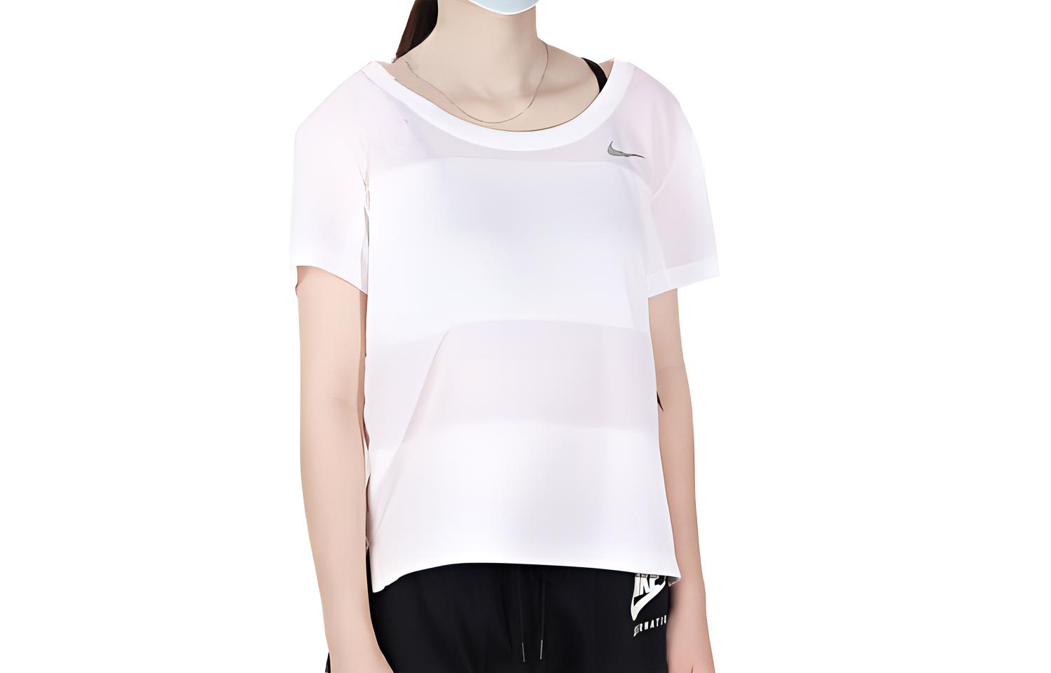 Nike T Shirt Women s Light Purple 836798-100 L
