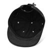 Croogo Short Brim Solid Simple Work Hat for and Outdoor Activities Men's Cap, Soft, Breathable, Color, Skateboarding, Running, Golf, (G-ASB03-Black)
