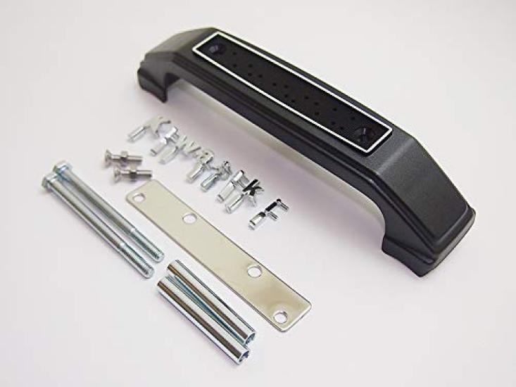 Doremi Collection Fork Cover Emblem for Kawasaki Zephyr Lowercase Mounting Bracket 30023 1100, Letters, Black, Included,