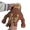 Kreatives Gorilla Stressspielzeug: Mehrfarbige Stretch- & Quetsch-Sandkunst