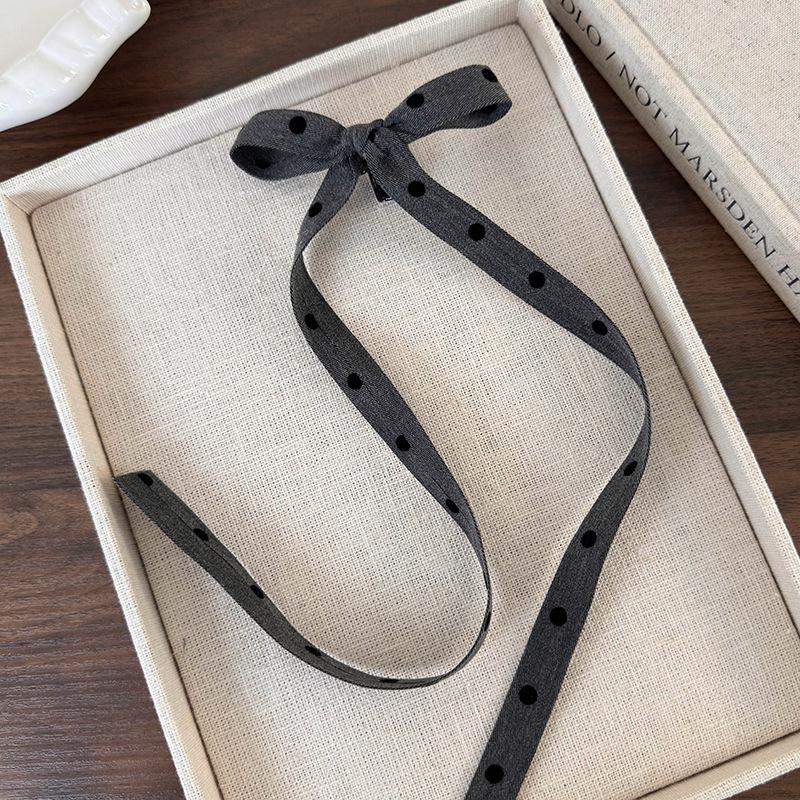 

Серый бант заколка для волос сзади головы двойной конский хвост стример захваты аксессуар головной убор в стиле балерины красный