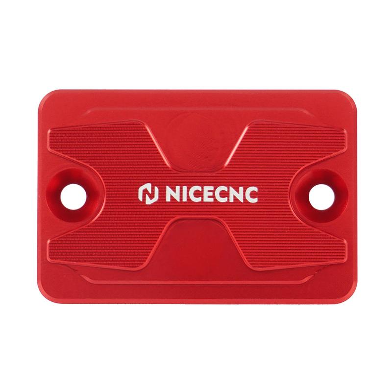NiceCNC Front Brake Reservoir Fluid Cover Cap For Yamaha Raptor 700 2013-2024 250 125 YFZ450R GRIZZLY 700 550 For Honda TRX450R