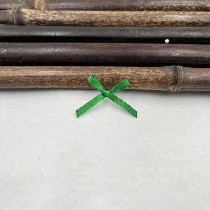 Small Bow Polyester Ribbon Knot for Underwear, Socks, Clothing, Jewelry, and Floral Accessories