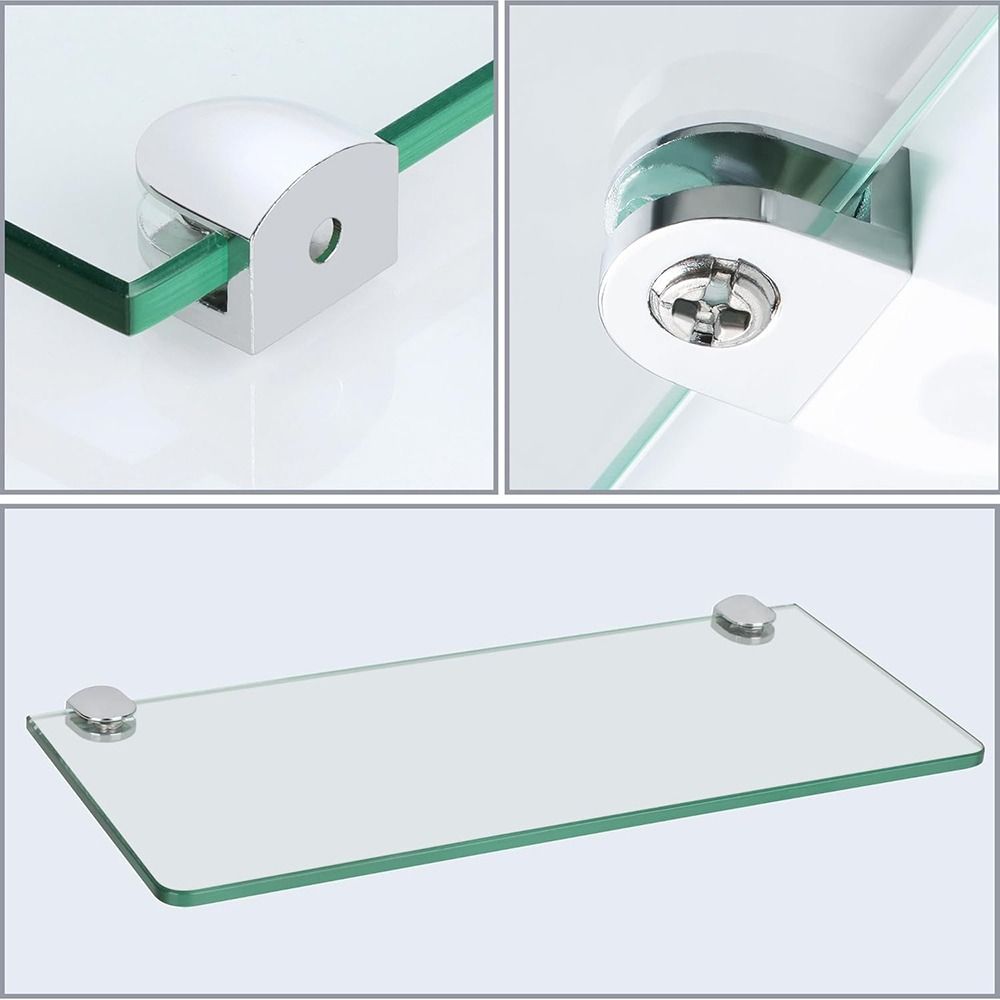 Heavy Duty Railing Holder Adjustable Glass Support Replacement Parts Bathroom Clamp Holder