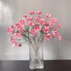 Artificial Gesang Flower Single Branch 4 Fork Queen Cosmos Fake Flower Silk Flower Bouquet Living Room Wedding Home Decoration
