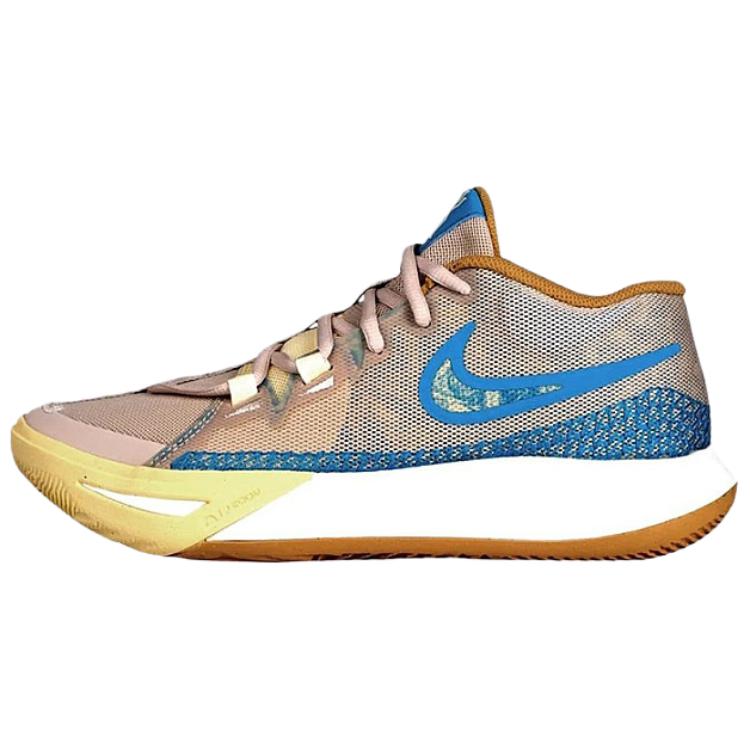 Кроссовки Nike Kyrie Flytrap 6 Гепард Бежевые Унисекс Песочный Сине-Молниеносный DM1125-100 36.5