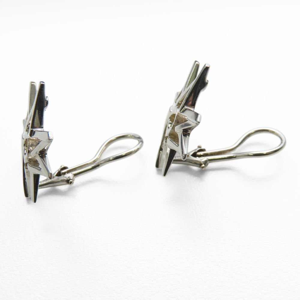 Used TIFFANY&Co. Earring Volume Star Silver925 7.8g Silver Paloma Picasso
