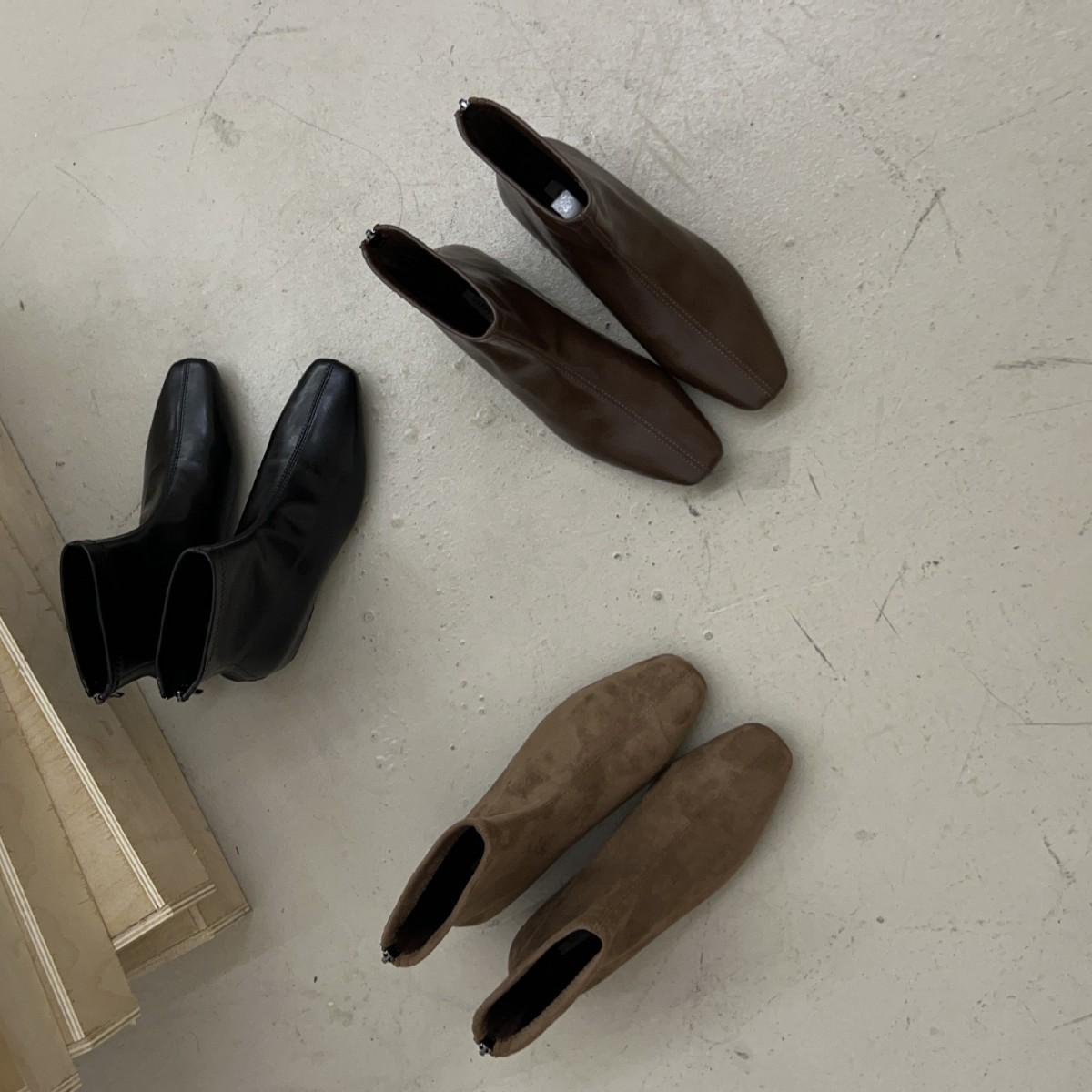 

2025 new round head thick high heel low tube suede thin knight fashion women s pile Martin boots 39 коричневый