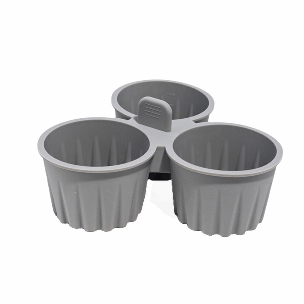 Silicone Steamed Egg Mold Reusable Design Silicone Muffin Pan Air Fryer Egg Mold  Baking Kitchen