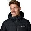 Columbia Powder Lite II Hooded Jacket, Mens black Jacket