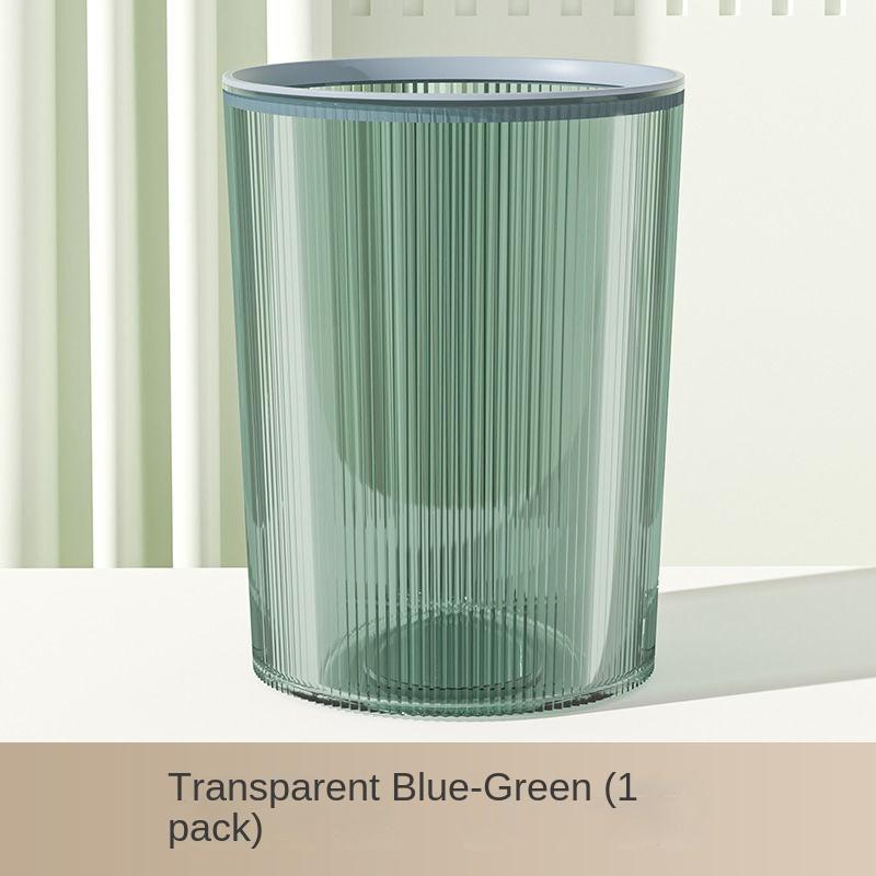 

Новый креативный мусорный бак для дома, гостиной, спальни, кухни, ванной комнаты с кольцом для давления, прозрачная корзина для хранения бумаги, компостное ведро 10L