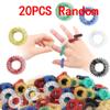 30/20/10PCS Spiky Sensory Rings Stress Relief Anxiety Acupressure Finger Massager Fidget ADHD Toys For Teens Boys Girls Adults