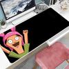 B-Bobs Cartoon B-Burgers Mousepad Large XXL Thickened Mouse Pad Oversized Gaming Keyboard Notebook Table Mat