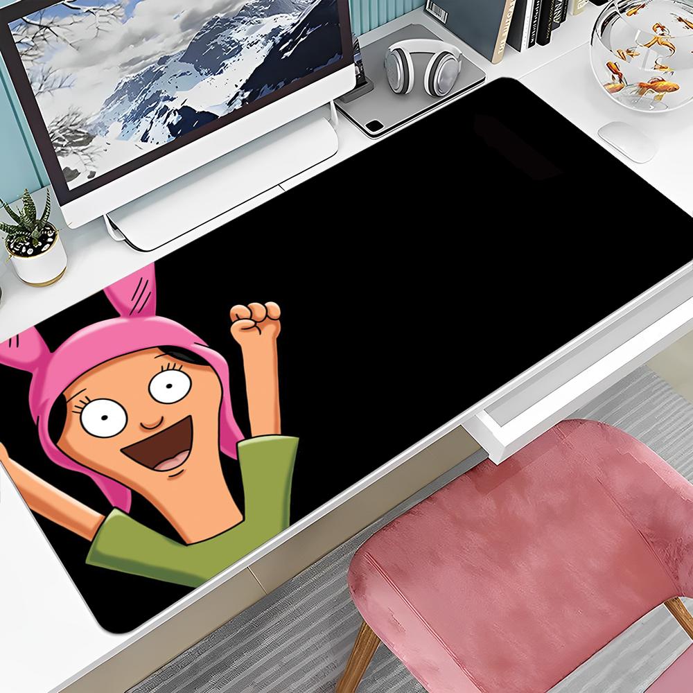 B-Bobs Cartoon B-Burgers Mousepad Large XXL Thickened Mouse Pad Oversized Gaming Keyboard Notebook Table Mat