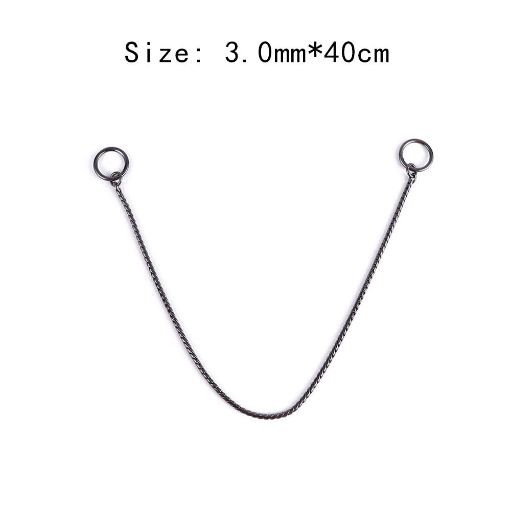Metal Snake Chain Retriever Dog Training Pet Collar Large Necklace Heavy Duty Accessories