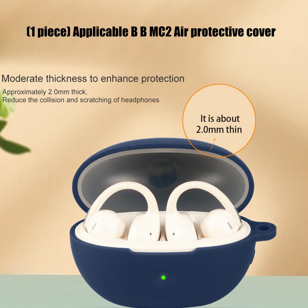 Earbud Case Shockproof Housing Skin-friendly Guarding Washable Shell Nonslip Keep Safe From Accidental Drop for MC2 Air