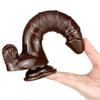 Mini-Ei Weiblich Simulation Penis Kristall Transparent Falscher Penis Weibliches Masturbationsgerät Erwachsenenprodukte