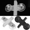 4Pcs Aquarium Fish Tank Divider Air Tube Sucker Clip Sheet Holder Suction Cup