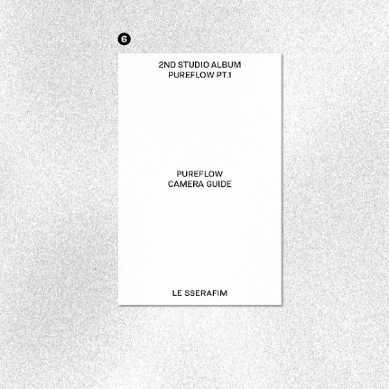 Le Sserafim  Pureflow  Pt.1 2nd Studio Album  Mini Camera Ver.  Black Ver.