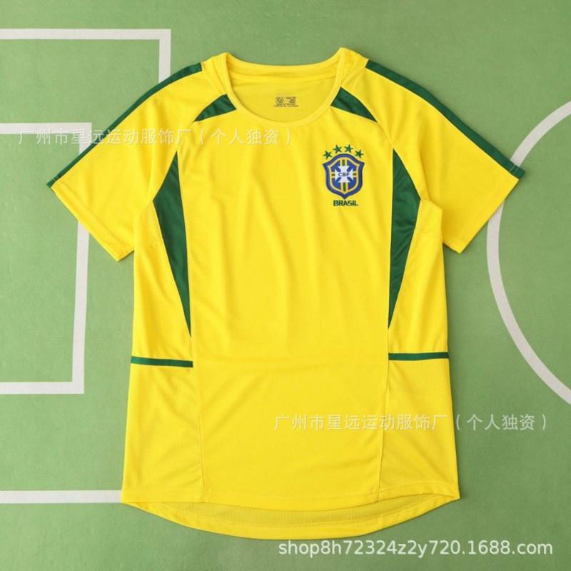 Brazil Retro Football Jersey Short Long Sleeve National Team World Cup Vintage Soccer Shirt