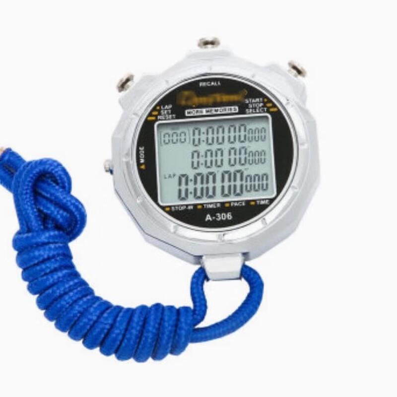 Jingong 100-Lap Digital Sports Stopwatch