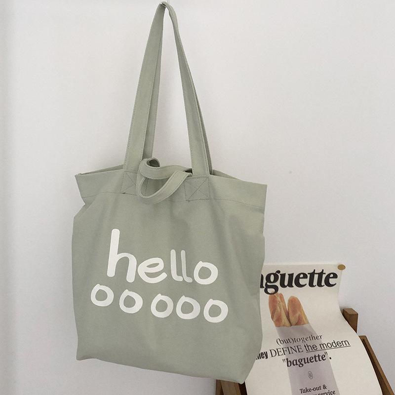 Literary and casual tote bag women's fashion large-capacity shoulder bag new simple and advanced underarm bag