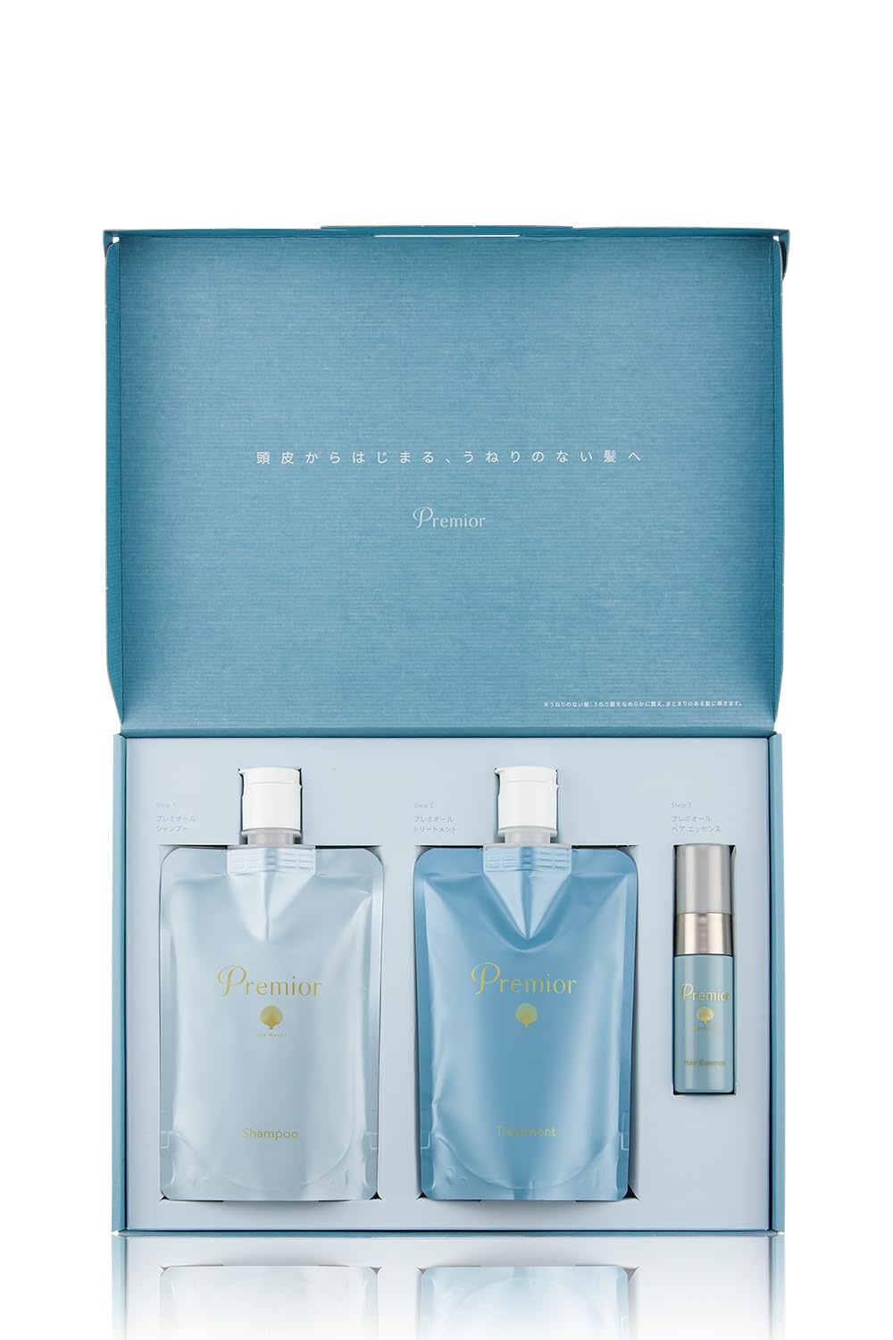 La Sana Premior Starter Aroma Floral Scent and Hair Essence Set 21-Day Set Shampoo, Conditioner,