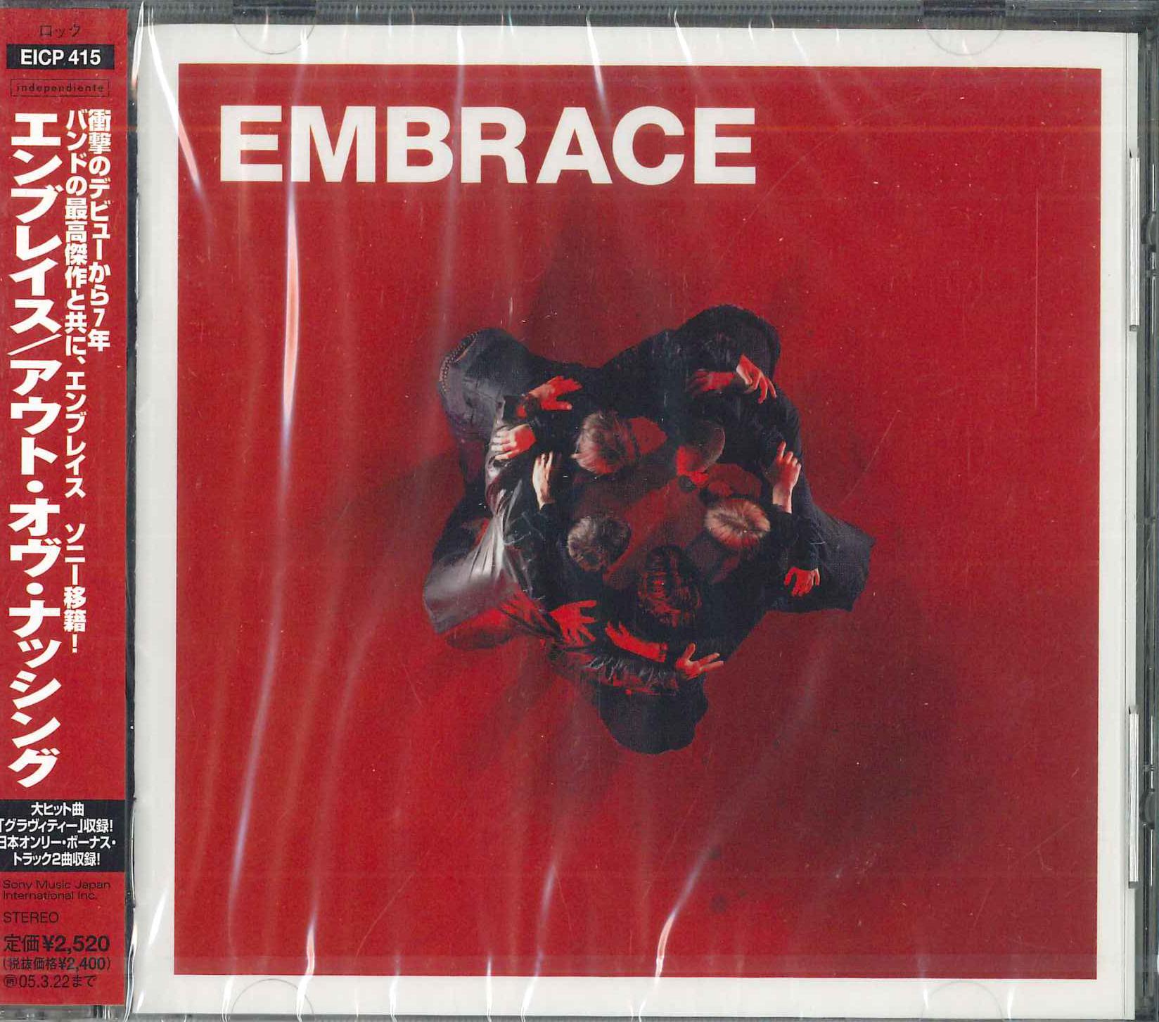 

CD EMBRACE - Out Of Nothing EICP415PROMO SONY 2004 Japan Obi Rock Used