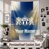 Custom Tapestry Wall Hanging, FC Zürich Personalized Name Text Home Wall Decor