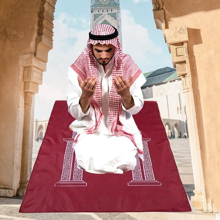 Soft Blanket Prayer Mat for Muslims Worshiping Prayings Mat Islamic Kneeling Mat