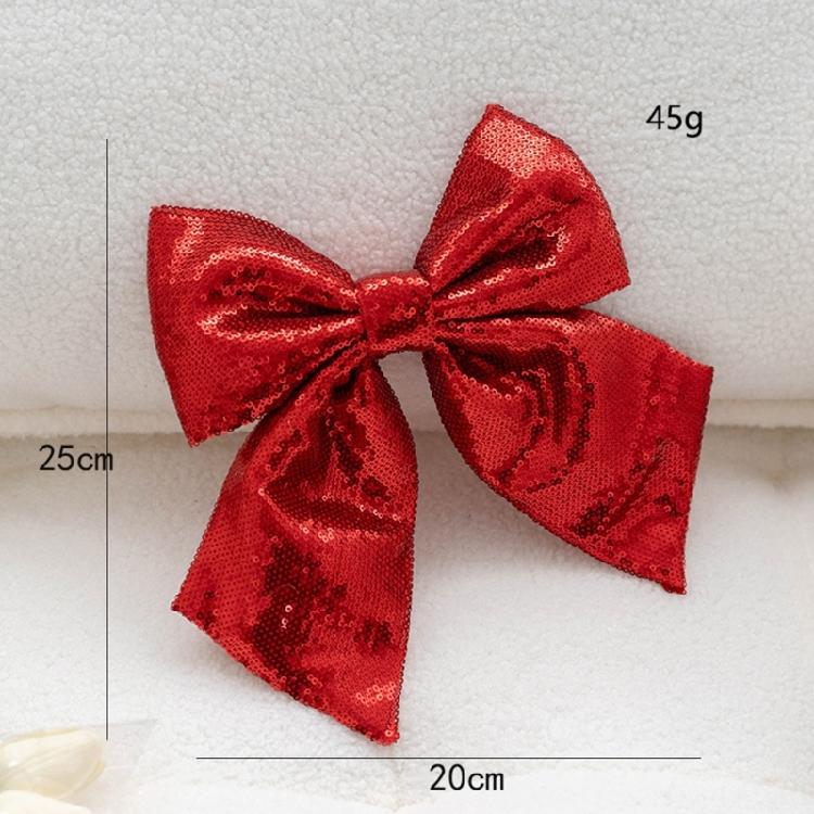 Colorful Fabric Bows Personalized Sequins Bowknot Accessories for Various Uses Elegant Butterfly Shape Jewelry Gift