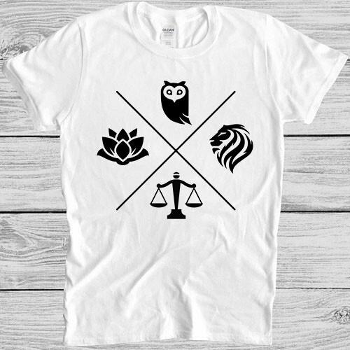 Stoic Virtues Wisdom Temperance Justice Courage Stoicism Tee Gift T Shirt M1225 XL