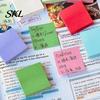 Removable Stick Notes 11 Pcs Notes, 1.5x1.5in Vibrant Colors Self-Stick Pads, 100 Bright Color Flags Sheets/Pad Memo Pads for Study Daily Organization