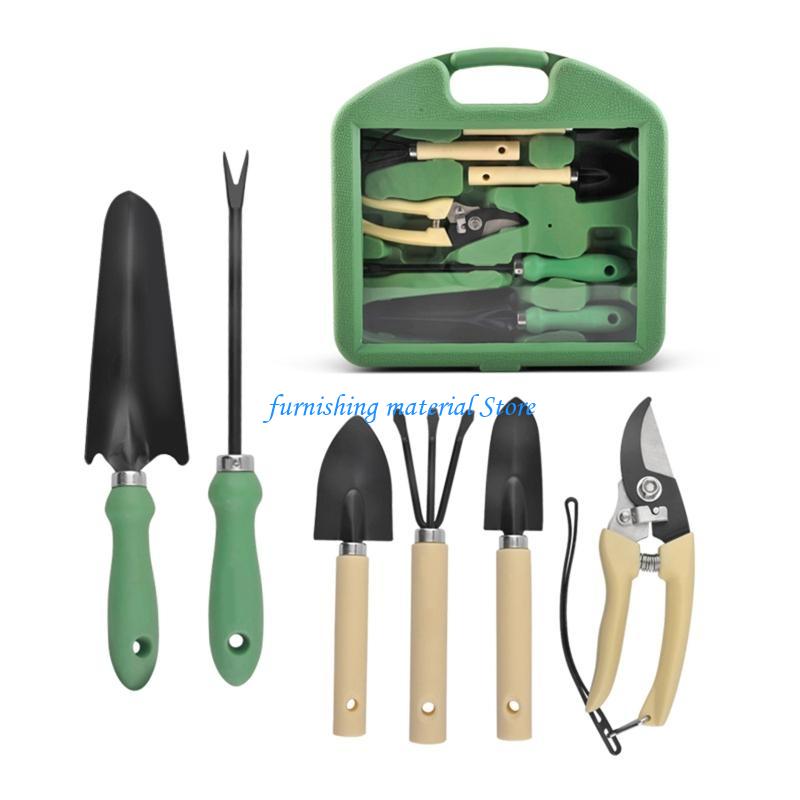 Y5GD Outdoor Hand Tools Heavy Duty Gardening Ergonomic Set for Gardening